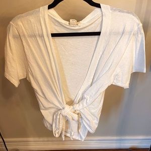 Billabong Medium White tie tee